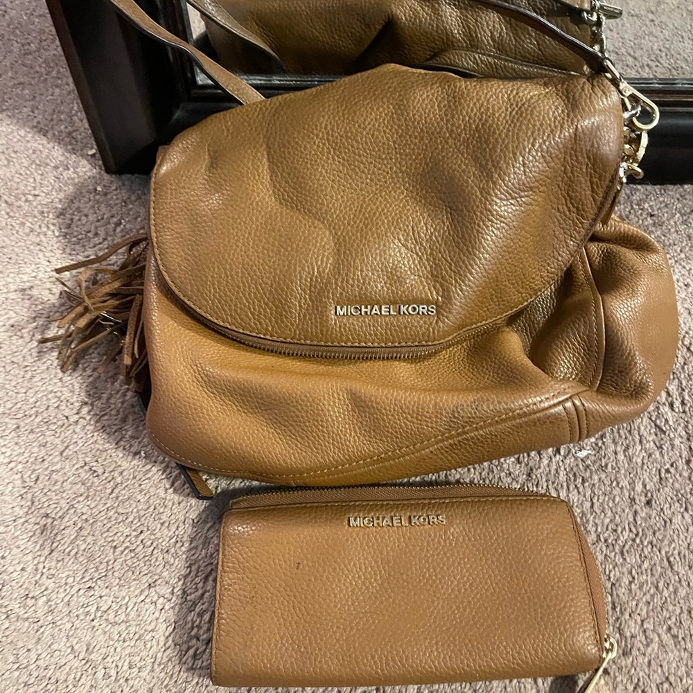 Michael Kors shoulder bag and wallet